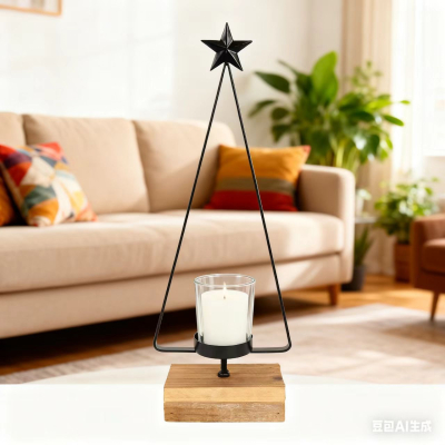 christmas tree candle holder