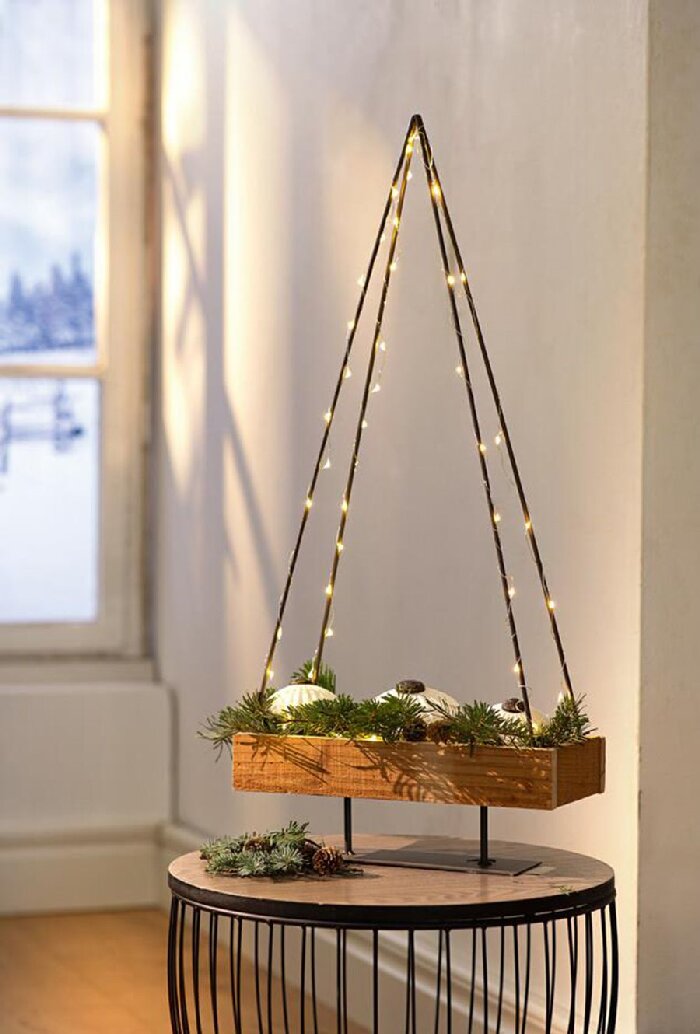 Decoración de madera recuperada