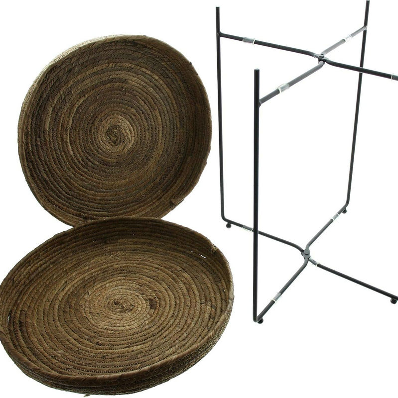 Mesa decorativa de hierro