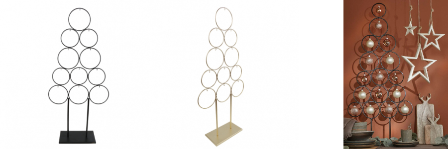 Elegant Christmas tree decorations