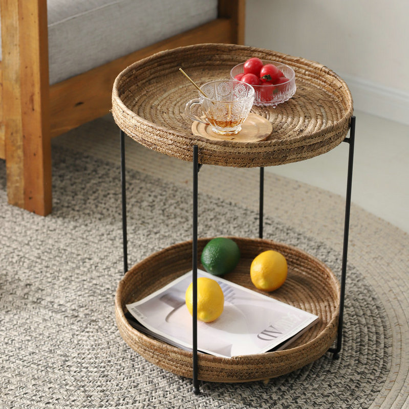 Mesa decorativa de hierro