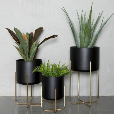 Vasos altos para plantas de interior