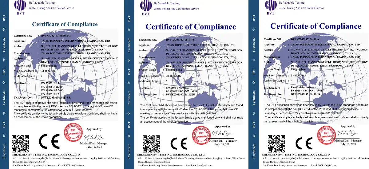 Taian Top Pound International Trading Co., LTD,