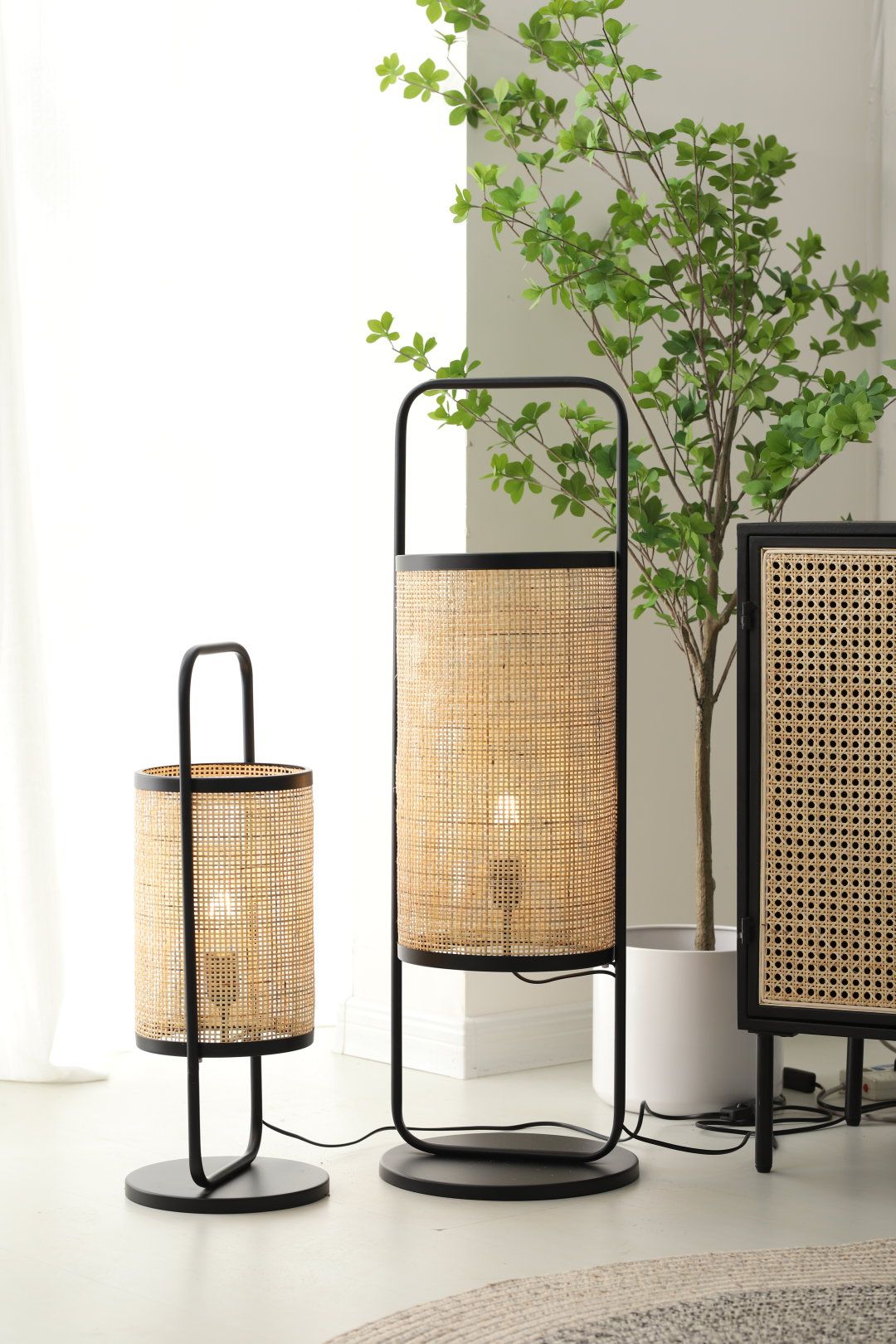 Woven Floor Lamp