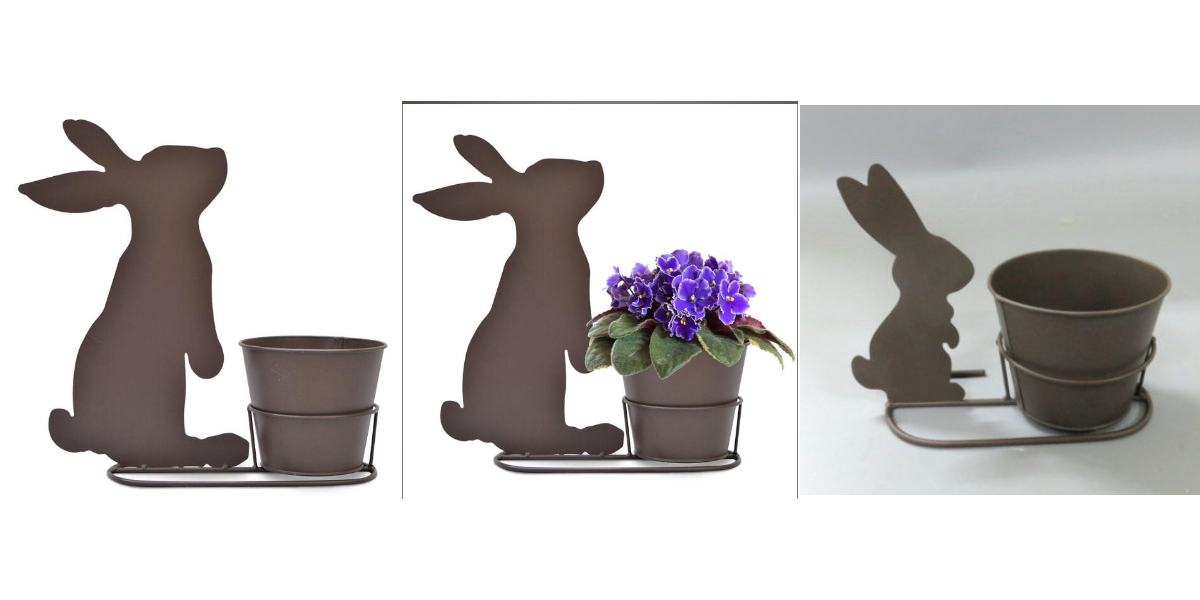 standing easter bunny decor