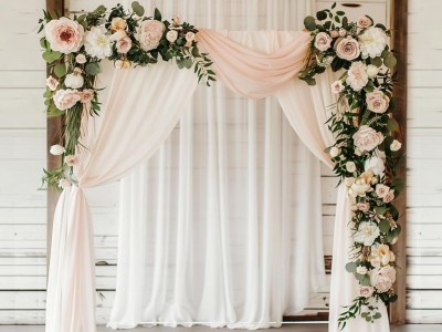 ديكورات خلفية لحفل الزفاف: ارتقِ بحفل زفافك واستقبالك