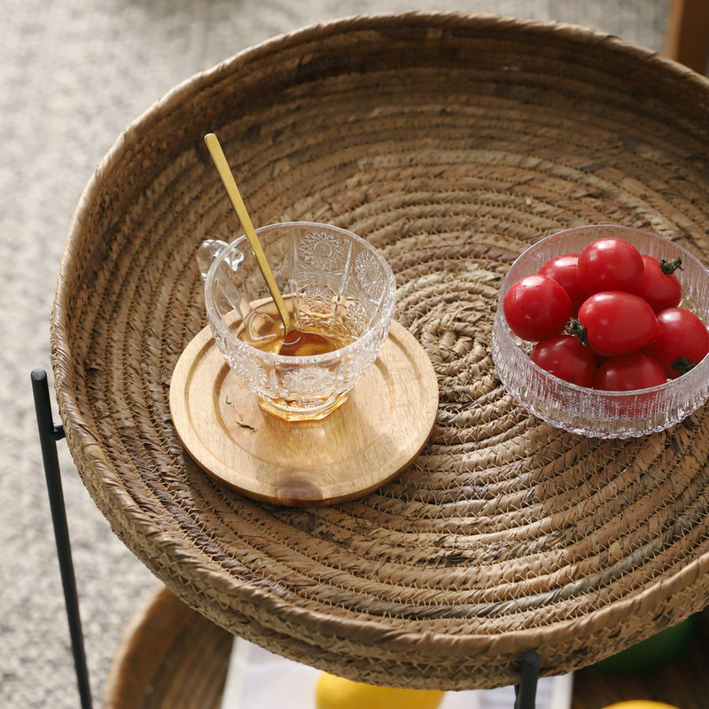 Mesa decorativa de hierro