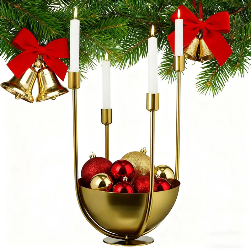 Portavelas tipo cuenco