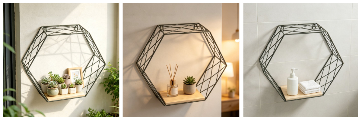 Black Wall Shelves