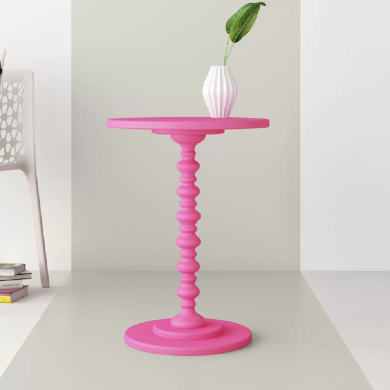 Mesa auxiliar de madera maciza