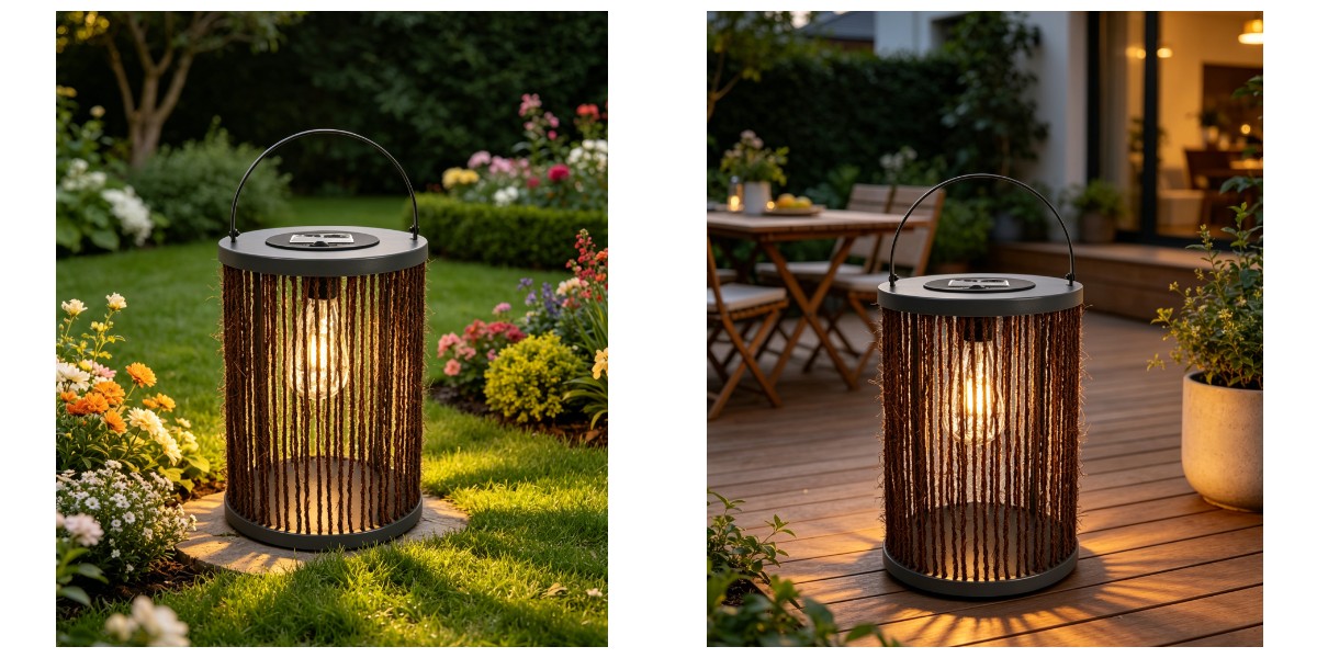 Solarlaternen für den Garten