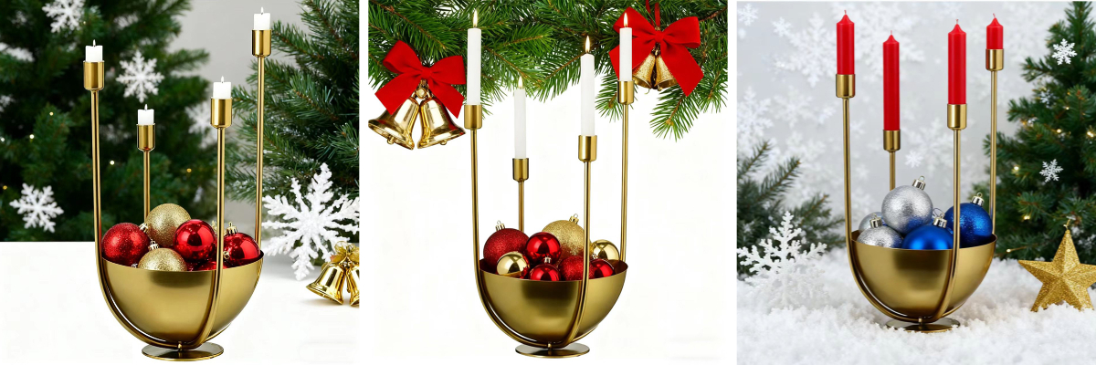 Portavelas tipo cuenco