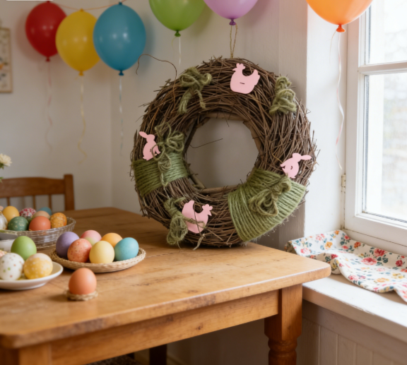 décorations saisonnières pour Pâques