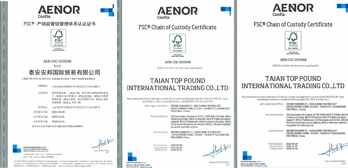 Taian Top Pound International Trading Co., LTD,