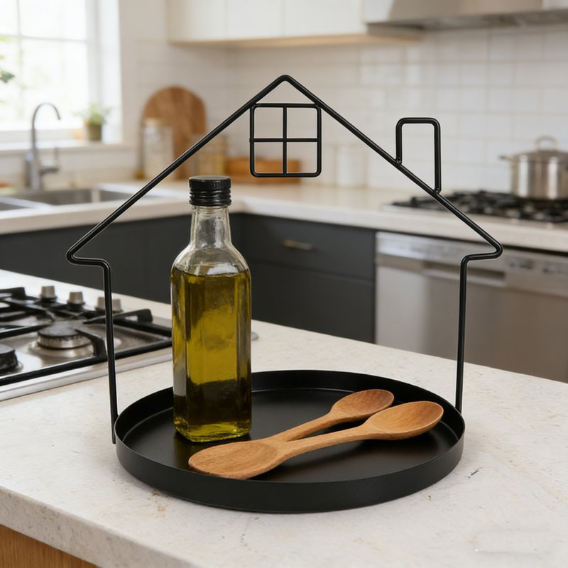 Round Decorative Tray