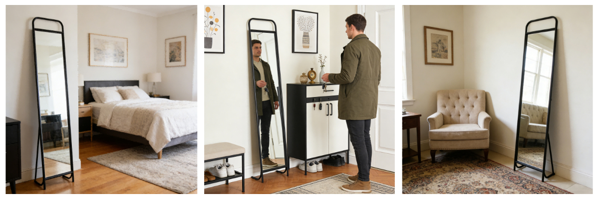 Leaning Floor Mirror