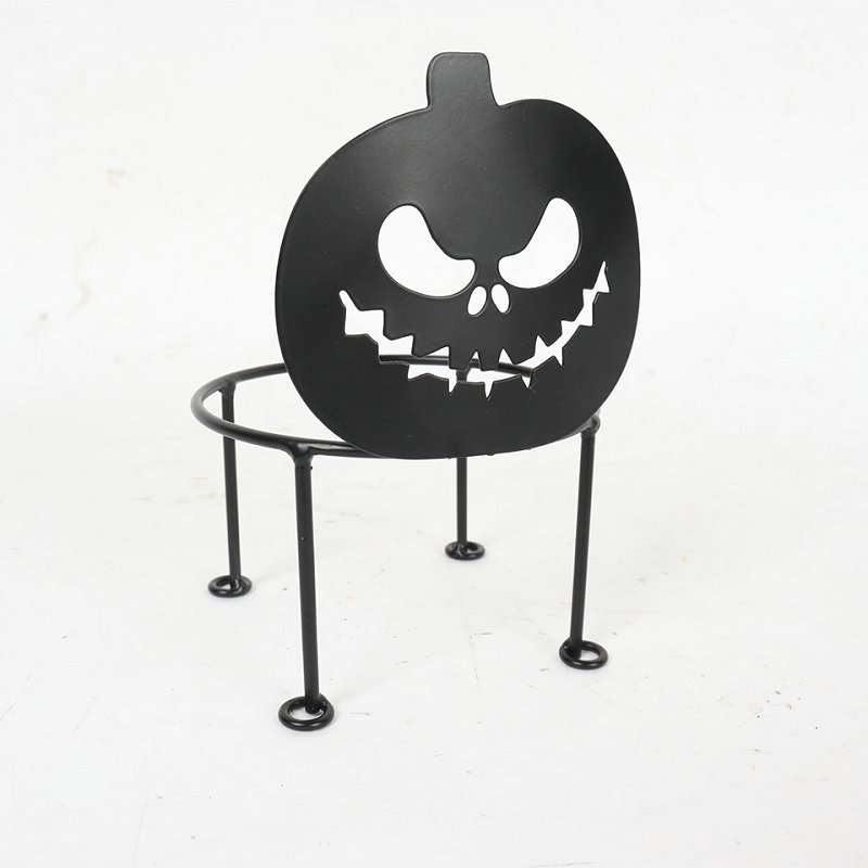 Decoración de calabaza al aire libre