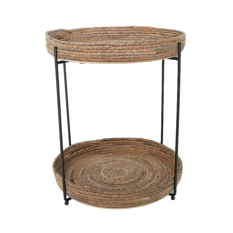 Mesa decorativa de hierro