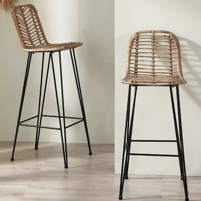 Rattan Bar Stool