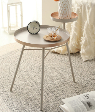 Round End Tables For Living Room