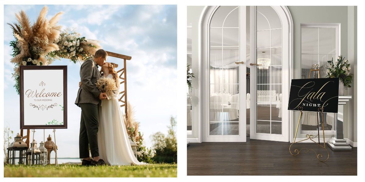 Caballete de exhibición de pie Caballete de exhibición de pie