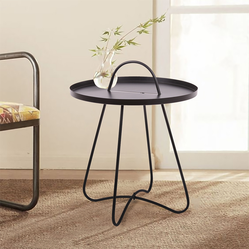 metal accent table