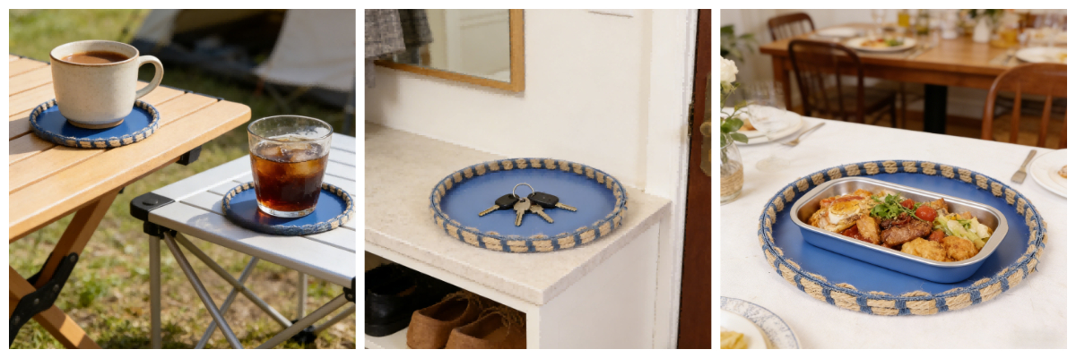 Round Serving Tray