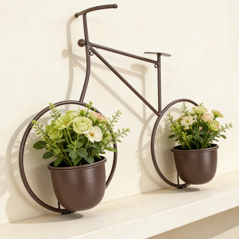 Vasos de flores pendurados