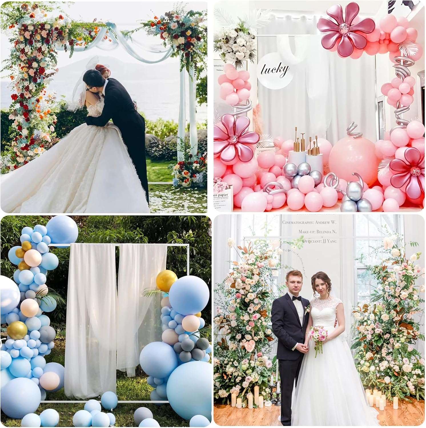 arco de boda de party city