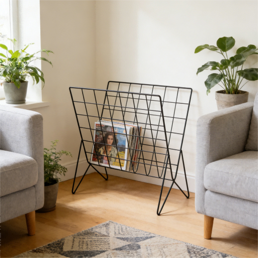 Металлическая проволочная подставка для магазинов