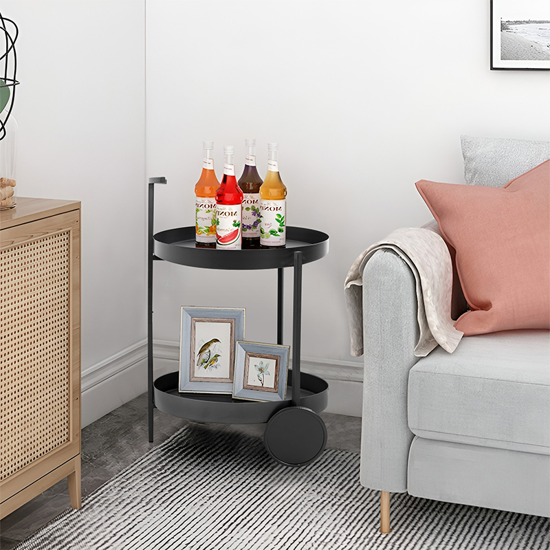 Carro de servicio de metal