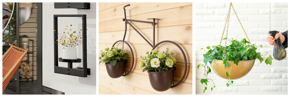 Adornos colgantes para jardín