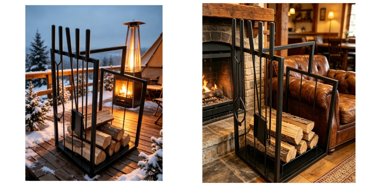 Fireplace Log Holder