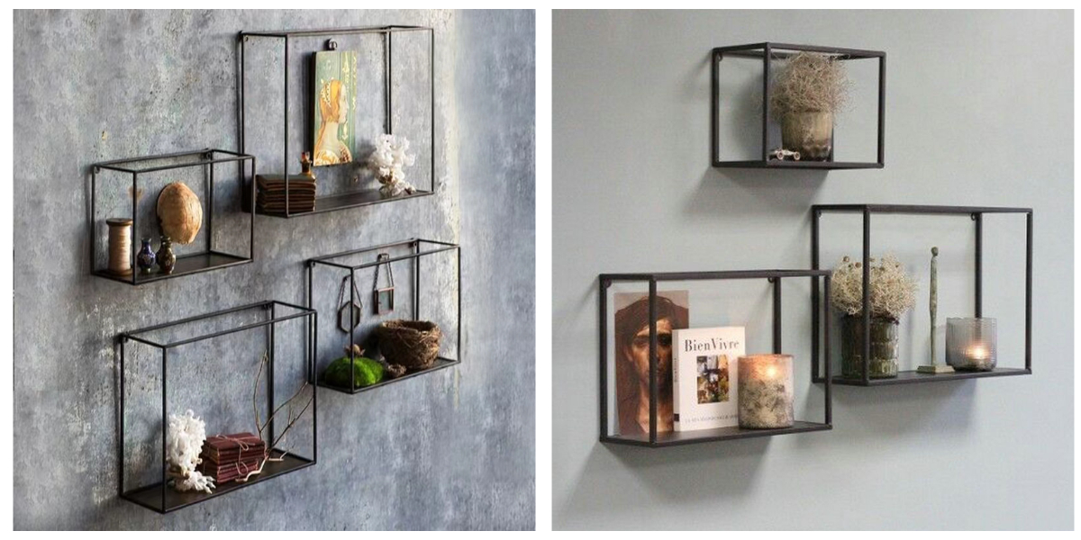 Estantes de pared modernos
