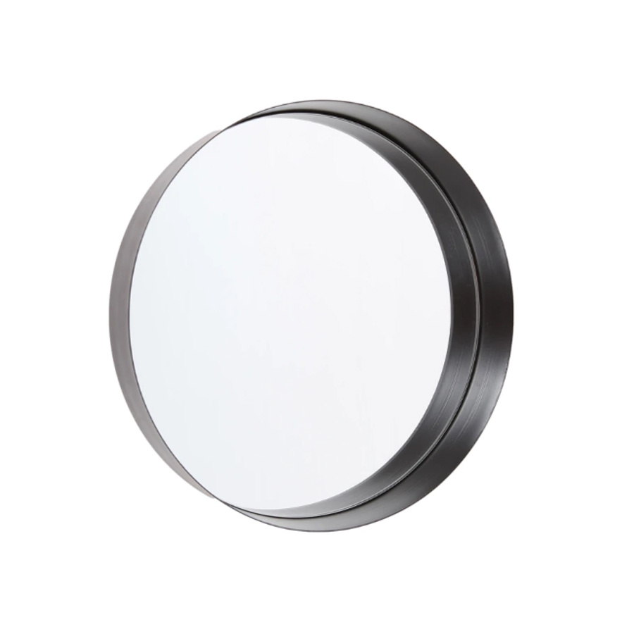 Decoración de espejo redondo