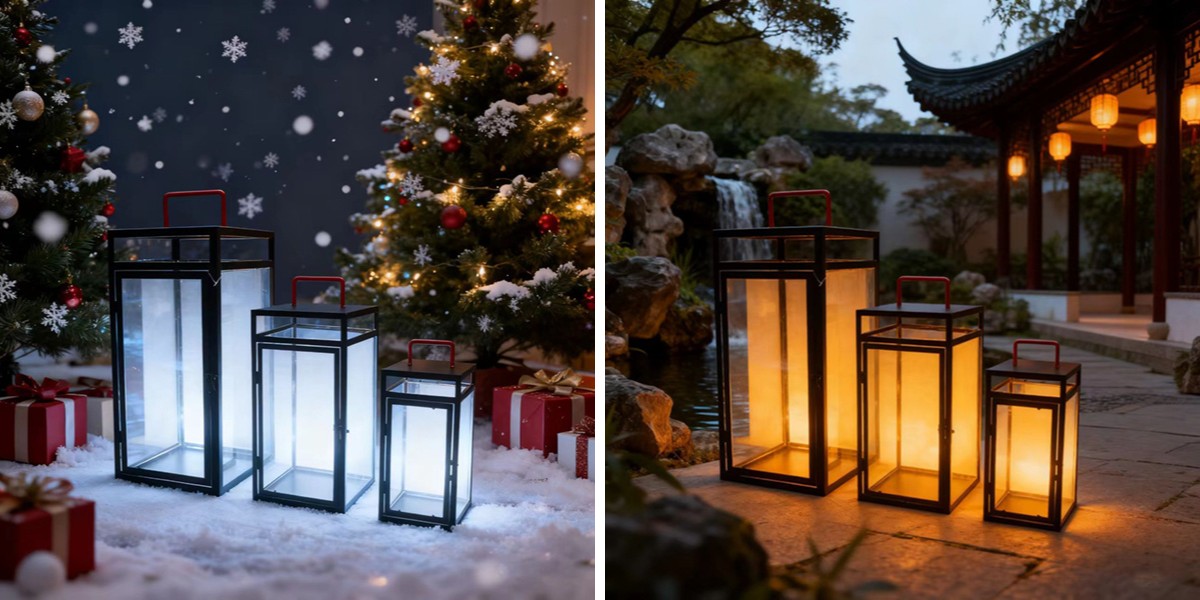 فانوس الحديد الأسود