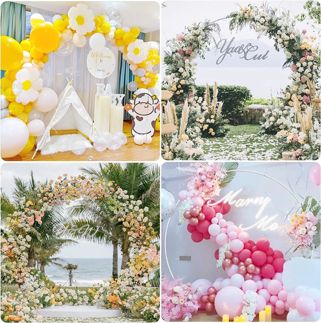 arc de toile de fond