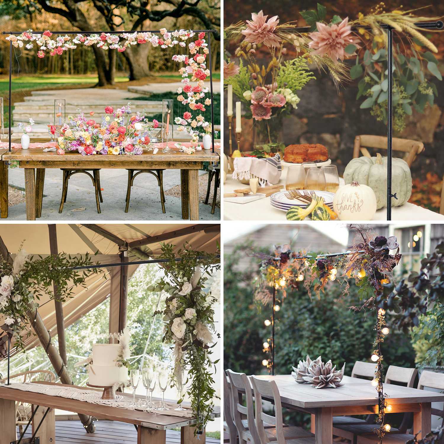 Wedding party decorations