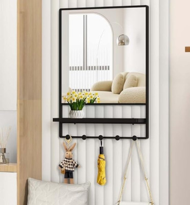 Wall Mirror with Shelf